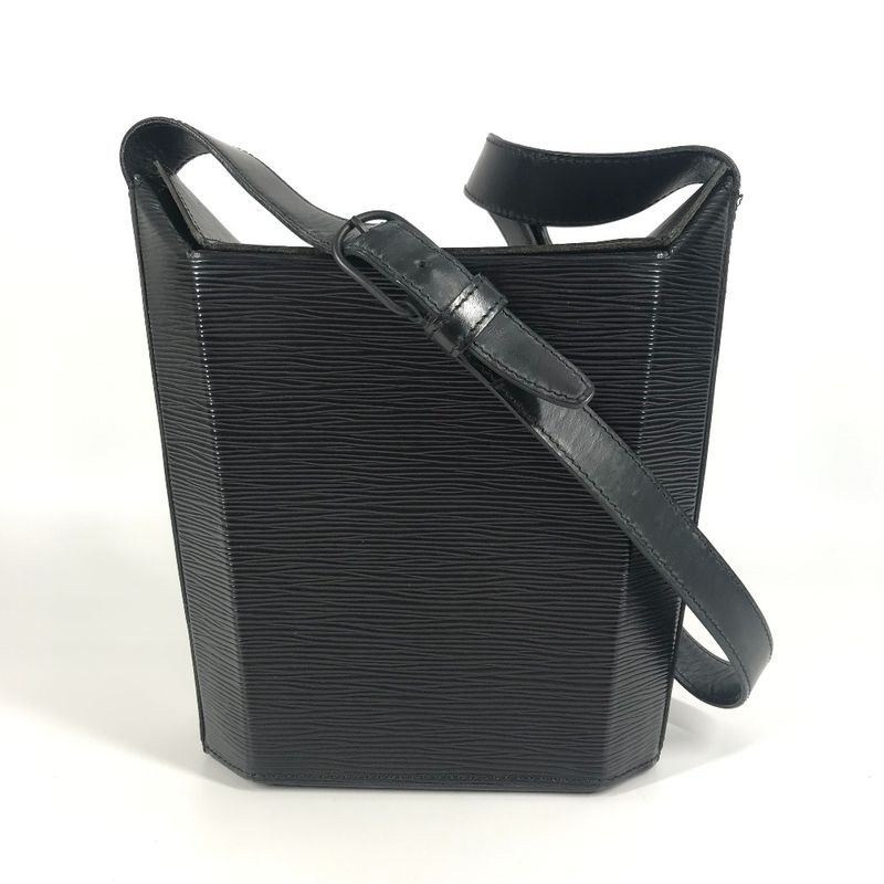 Louis Vuitton Shoulder Bag Sac Sou M80161 Epi Leather Noir Black