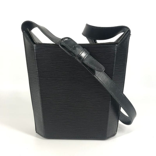 Louis Vuitton Shoulder Bag Sac Sou M80161 Epi Leather Noir Black