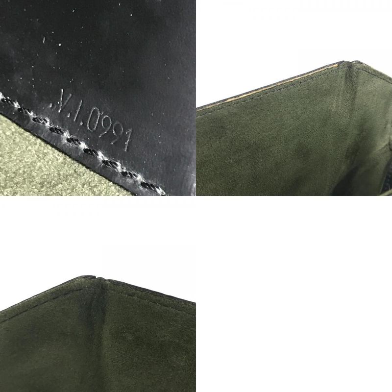 Louis Vuitton Shoulder Bag Sac Sou M80161 Epi Leather Noir Black