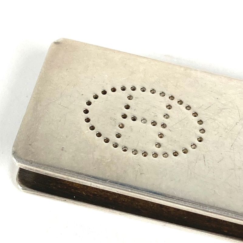 Hermes Money Clip Eclipse Ribbon Sv925 Silver