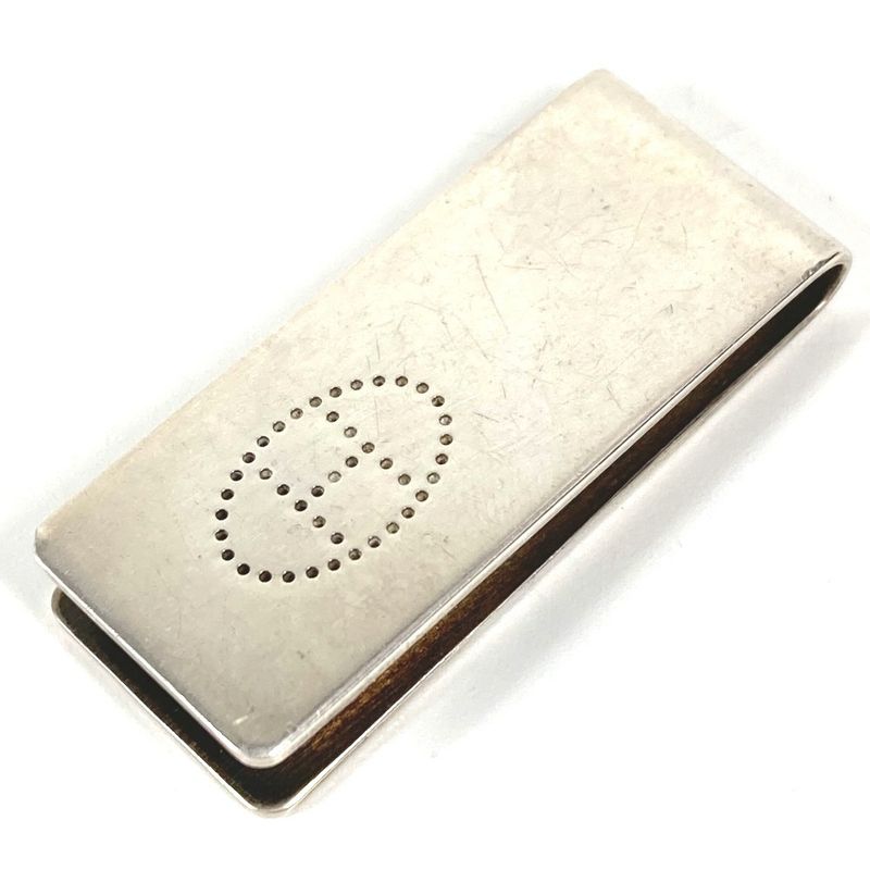 Hermes Money Clip Eclipse Ribbon Sv925 Silver