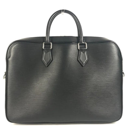 Louis Vuitton Business Bag Dandy Briefcase MM M54404 Epi Leather Noir Black