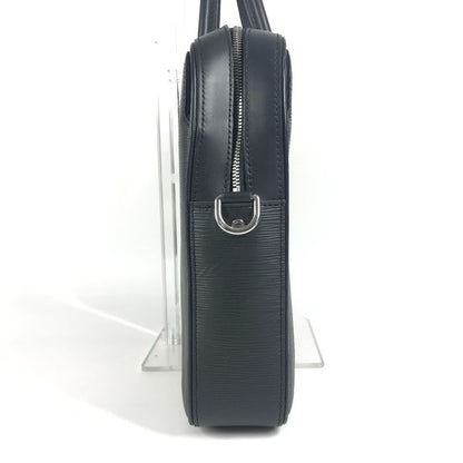 Louis Vuitton Business Bag Dandy Briefcase MM M54404 Epi Leather Noir Black