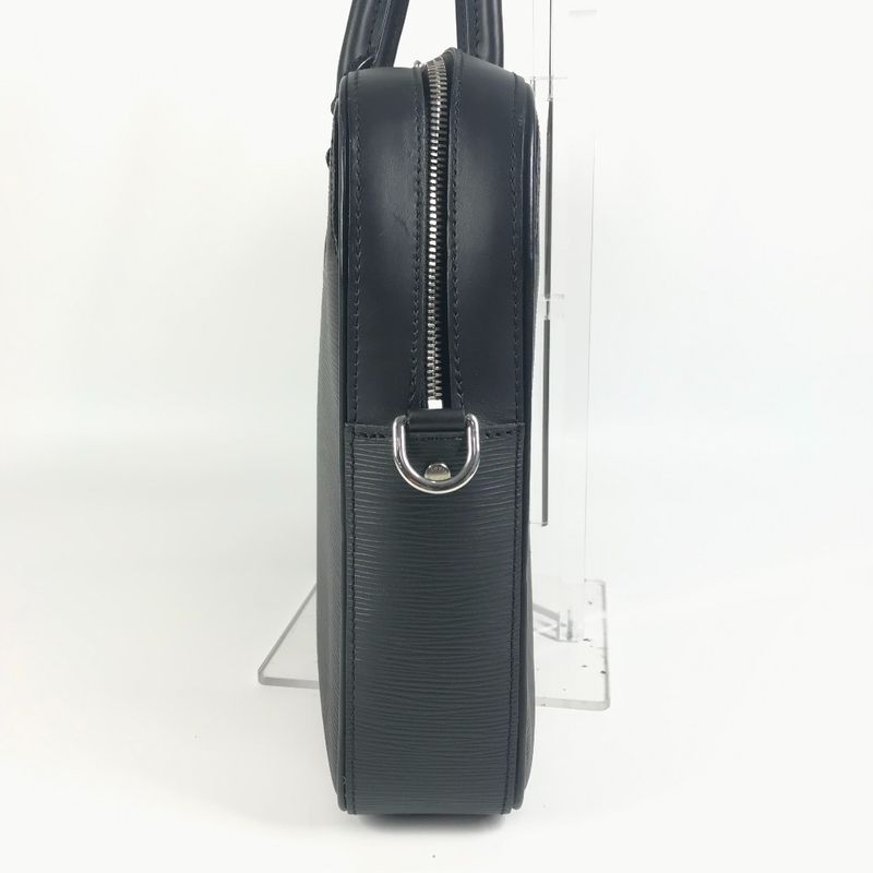Louis Vuitton Business Bag Dandy Briefcase MM M54404 Epi Leather Noir Black