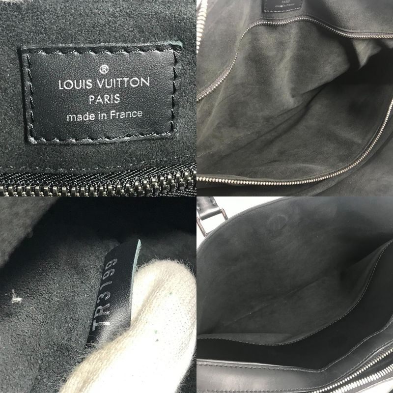Louis Vuitton Business Bag Dandy Briefcase MM M54404 Epi Leather Noir Black