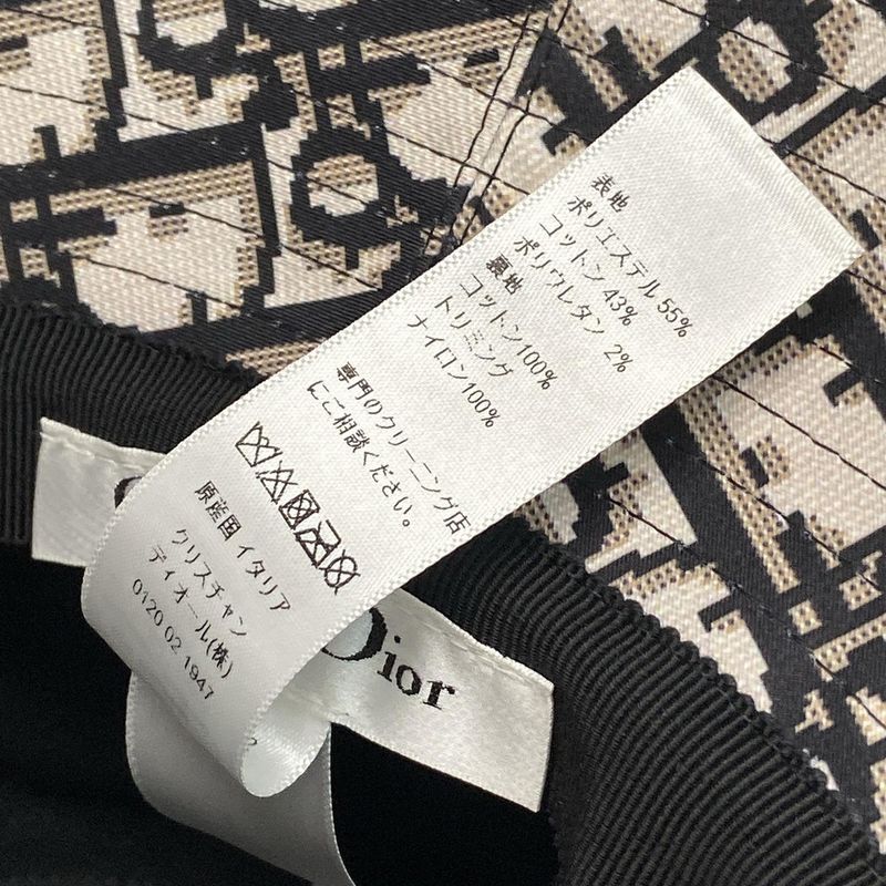 Dior Christian Dior Hat 58 Teddy-d Bob Hat 95tdd923g142 Red And Black Trotter