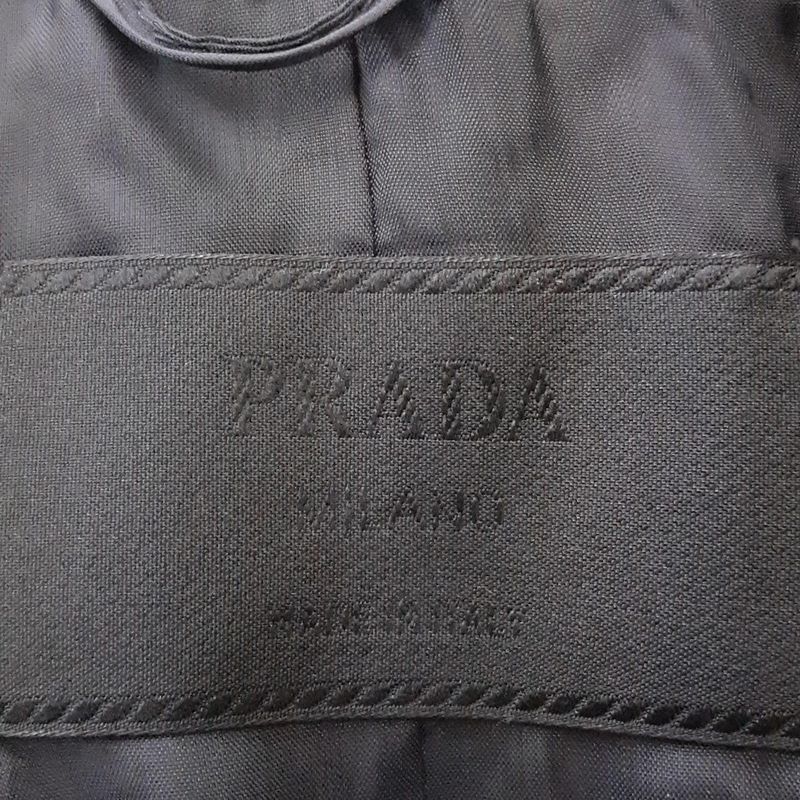 Prada Skirt Suit Women - Dark Navy Shoulder Pads