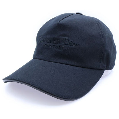 DIOR Front Embroidered Logo Baseball Cap Black 243c904g4511