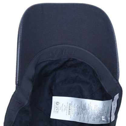 DIOR Front Embroidered Logo Baseball Cap Black 243c904g4511