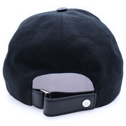 DIOR Front Embroidered Logo Baseball Cap Black 243c904g4511