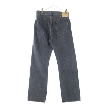 Celine M RE 002 Button Fly Black Denim Pants Jeans