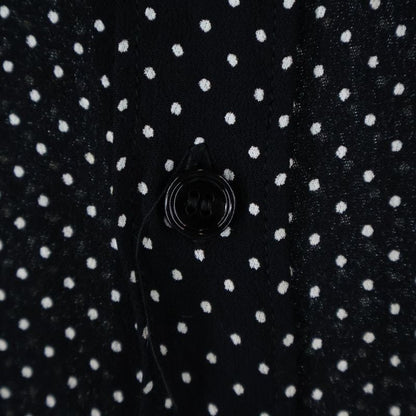 Celine Classic Shirt IN DOT Printed Viscose Dotted Classic Viscose Long Sleeve