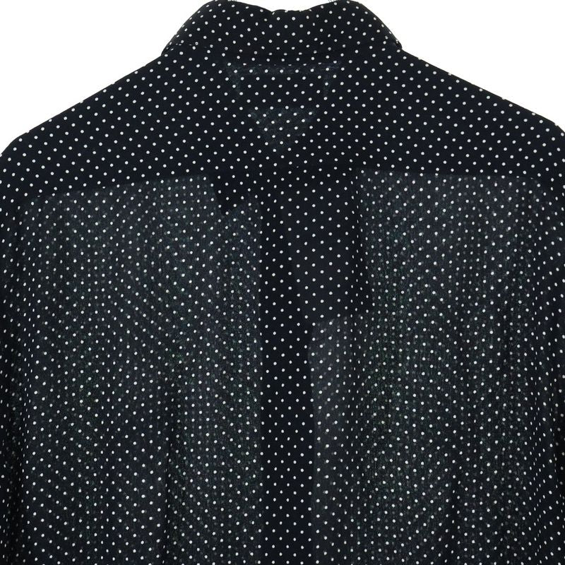 Celine Classic Shirt IN DOT Printed Viscose Dotted Classic Viscose Long Sleeve
