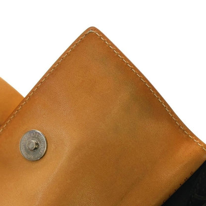 Celine C Macadam Crossbody Bag Waist Bag Black And Brown Suede And Leather