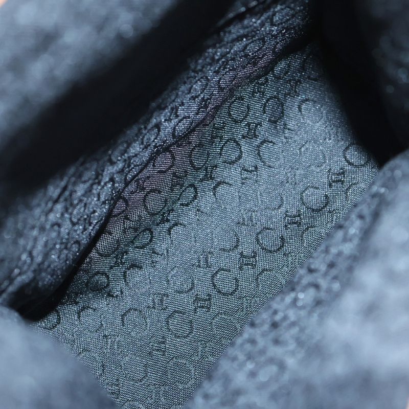 Celine C Macadam Crossbody Bag Waist Bag Black And Brown Suede And Leather