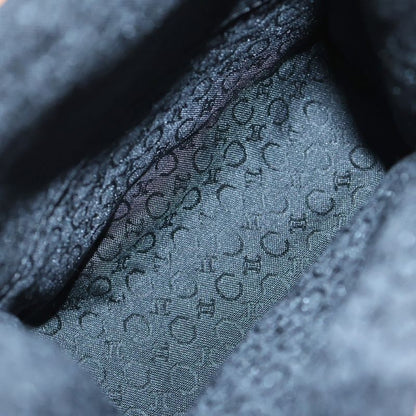 Celine C Macadam Crossbody Bag Waist Bag Black And Brown Suede And Leather