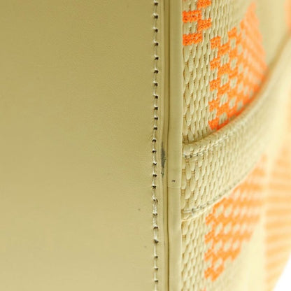 Louis Vuitton Keepall Bandouliere 50 Raffia Boston Bag M57419 Orange