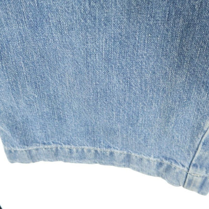 Loewe High Waisted Belted Wide Denim Pants Indigo H2282260ib