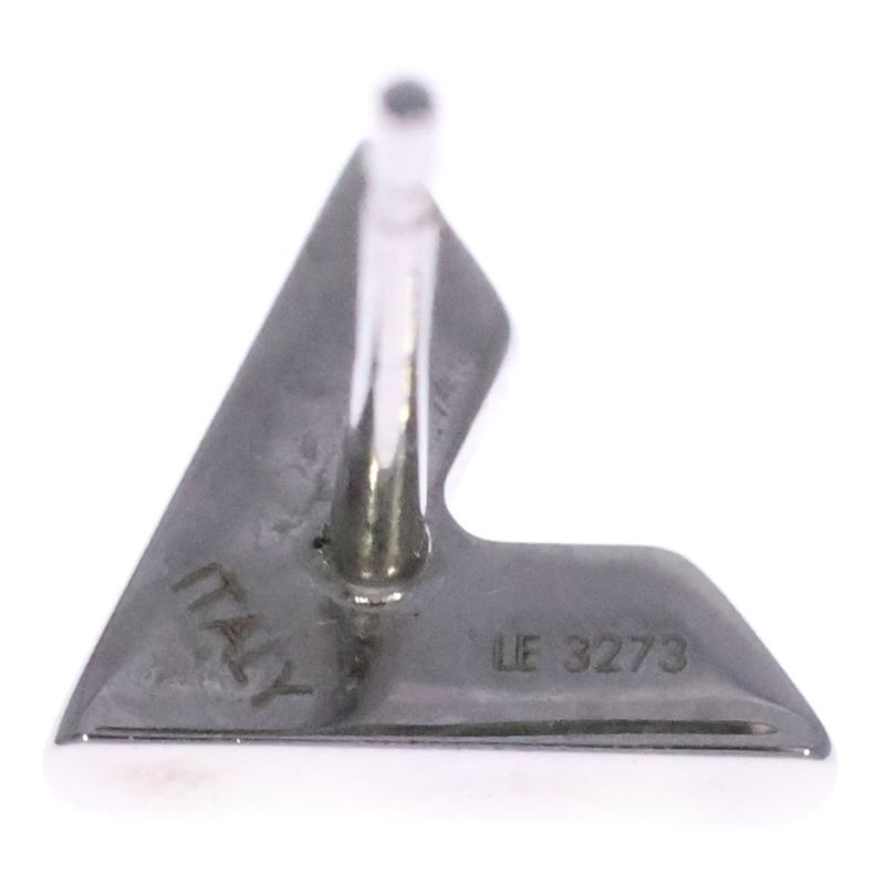 Louis Vuitton Essential V Earrings Metal Silver M63208 Accessory