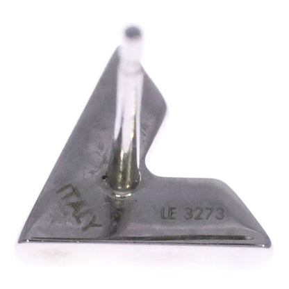 Louis Vuitton Essential V Earrings Metal Silver M63208 Accessory