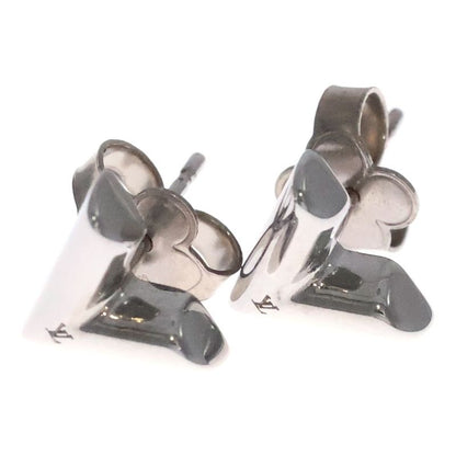 Louis Vuitton Essential V Earrings Metal Silver M63208 Accessory