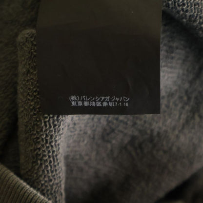 Balenciaga 17AW Paris Hoodie Pullover Paris Print Pullover Hoodie Grey 508191-ty