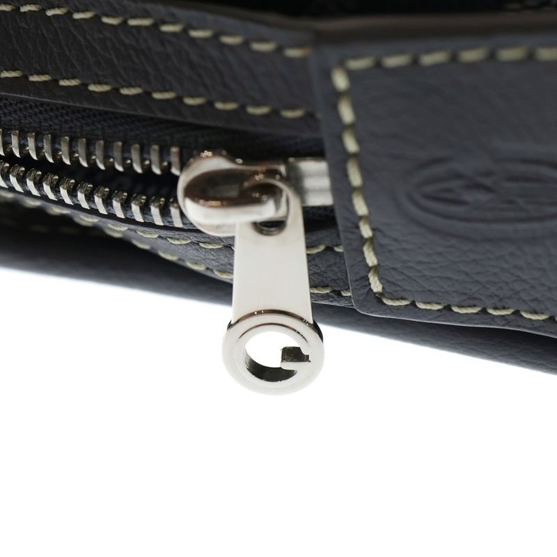 Goyard Jouvence MM Second Bag Coated Canvas Leather Clutch Bag Gray Jouvenmmlty5