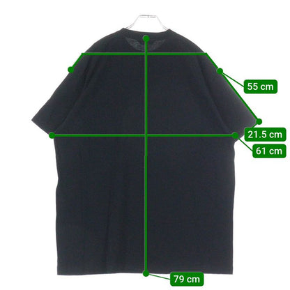 Balenciaga Front Logo Print Short-sleeved T-shirt Cut And Sewn 613968-tyk28