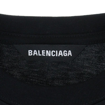 Balenciaga Front Logo Print Short-sleeved T-shirt Cut And Sewn 613968-tyk28
