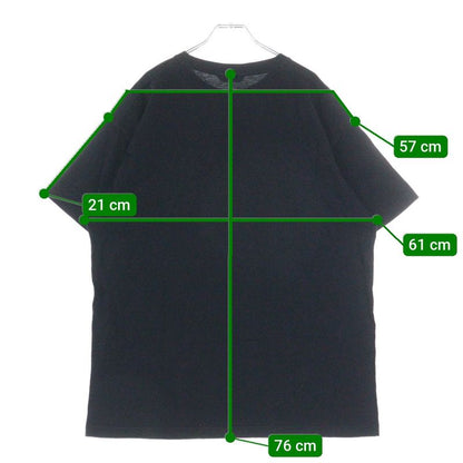 Balenciaga Front Logo Print Short-sleeved T-shirt Cut And Sewn 613968-tyk28