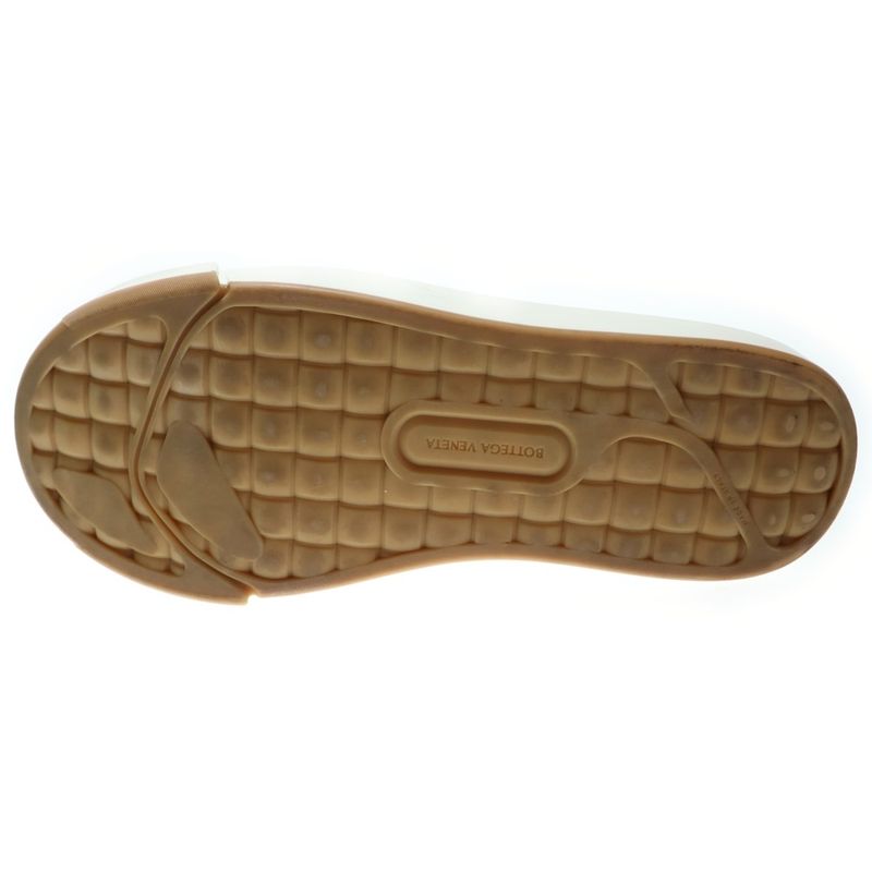 Bottega Veneta Vulcan Platform Canvas Low Cut Sneakers White