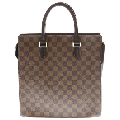 Louis Vuitton Venice PM Damier PVC Leather Hand Tote Bag Gold Hardware Brown