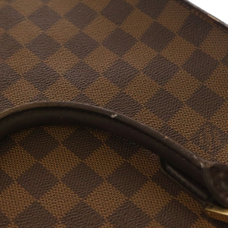Louis Vuitton Venice PM Damier PVC Leather Hand Tote Bag Gold Hardware Brown