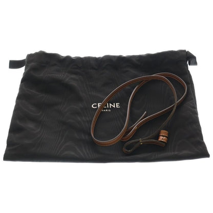 Celine Bertical Cabas Mini Triomphe Logo PVC Leather 2WAY Hand Shoulder Bag