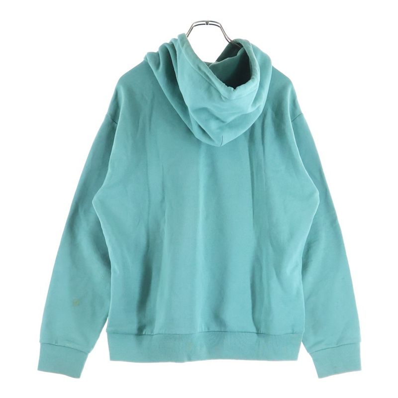 Louis Vuitton 21AW Signature Logo Embroidered Pullover Sweatshirt Hoodie Green