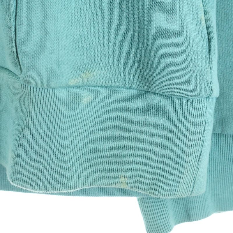 Louis Vuitton 21AW Signature Logo Embroidered Pullover Sweatshirt Hoodie Green