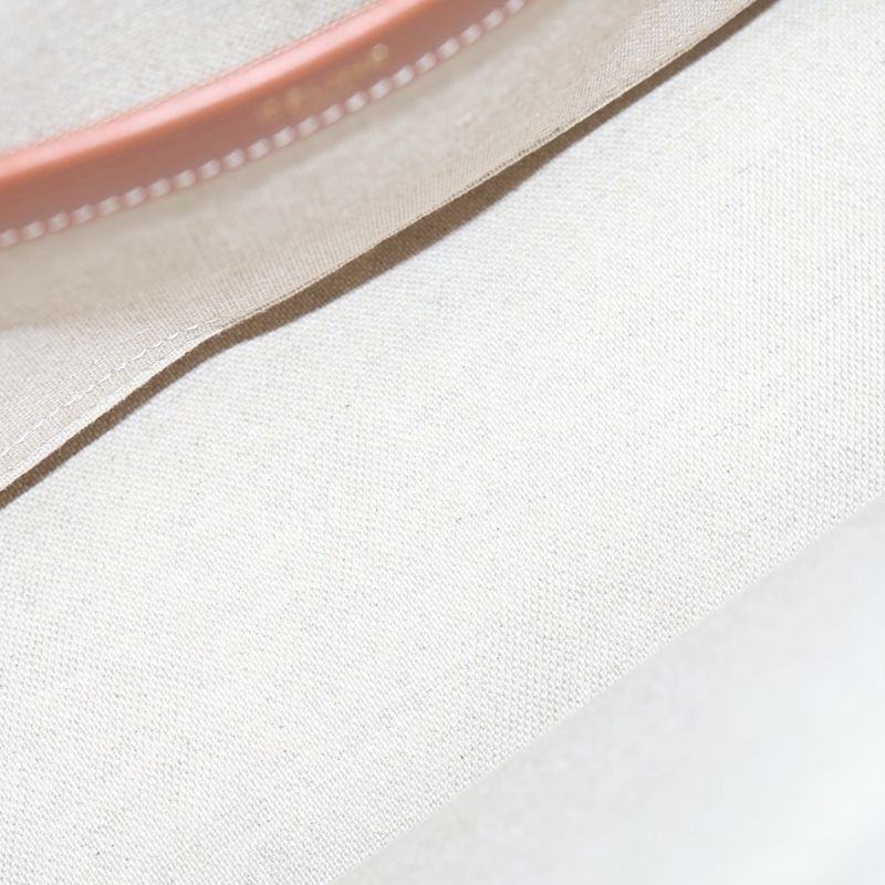 Celine Small Cabas Tice Triomphe Logo Canvas Leather 2WAY Hand Shoulder Bag