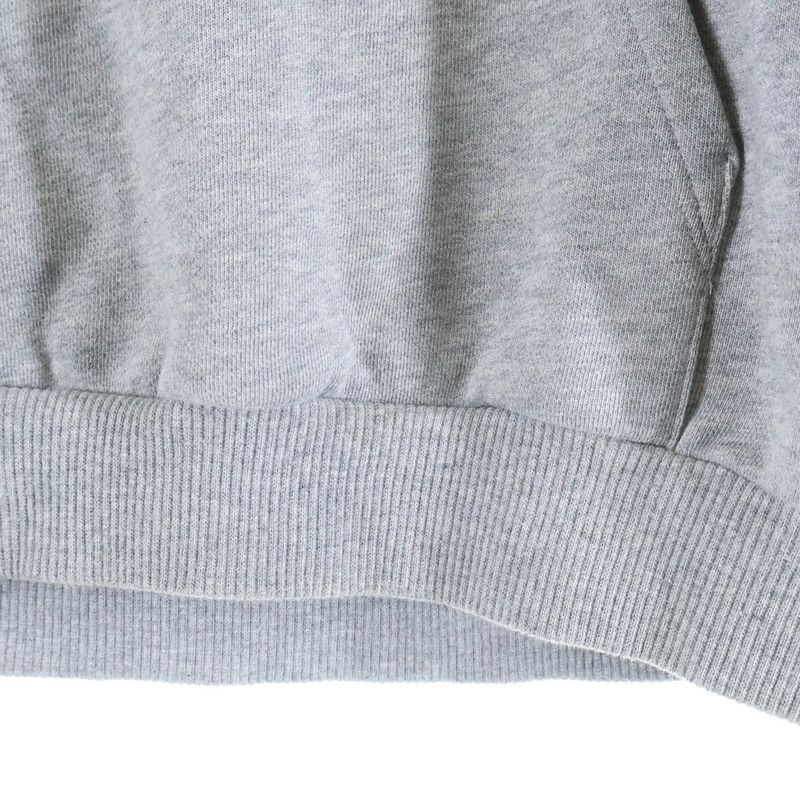 Celine 21AW Loose Hoodie Drawcord Logo Jacquard Pullover Sweatshirt Hoodie Grey