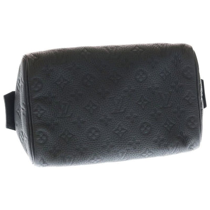 Louis Vuitton Dop Kit Monogram Taurillon Embossed Scuff Leather Hand Clutch