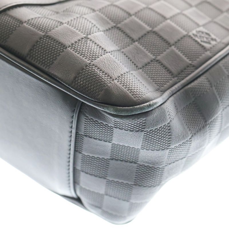 Louis Vuitton Tadao PM Damier Infini Leather 2WAY Shoulder Tote Bag Gunmetal