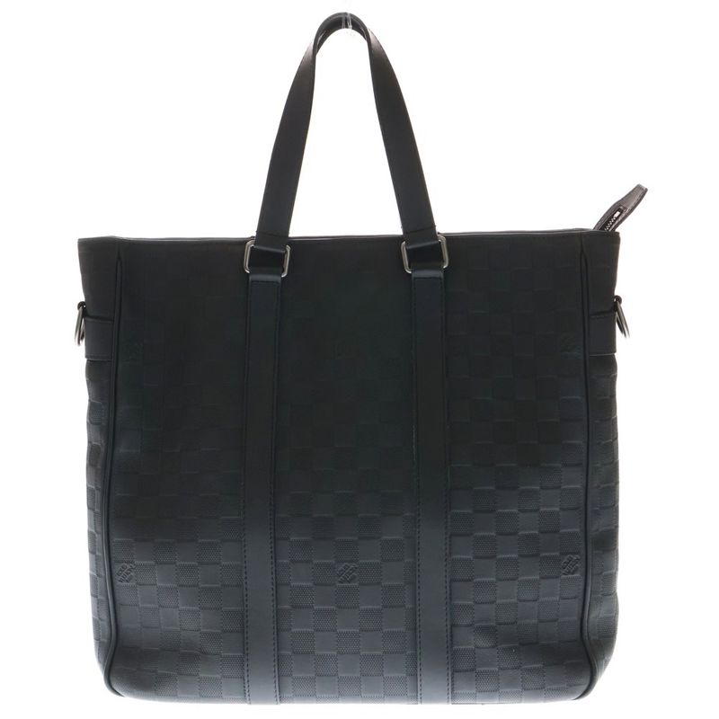 Louis Vuitton Tadao PM Damier Infini Leather 2WAY Shoulder Tote Bag Gunmetal