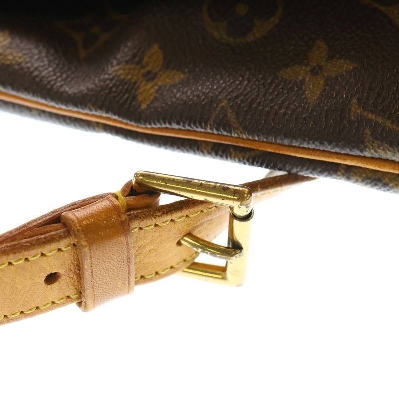 Louis Vuitton Monogram Musette Salsa Shoulder Bag Brown Leather X PVC M51258