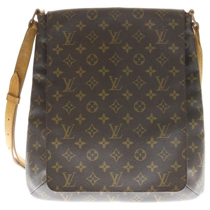 Louis Vuitton Monogram Musette Salsa Shoulder Bag Brown Leather X PVC M51258