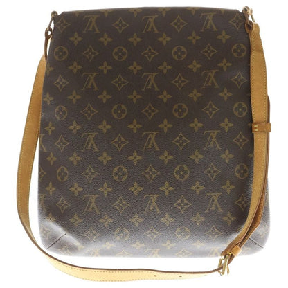 Louis Vuitton Monogram Musette Salsa Shoulder Bag Brown Leather X PVC M51258