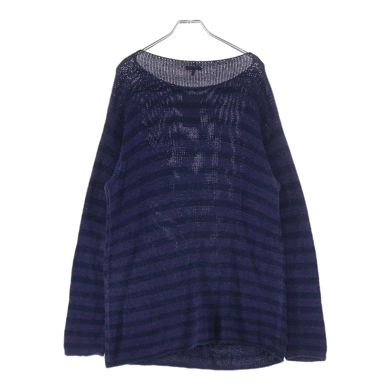 Hermes Margiela Period Knit With Front Pockets Purple Black