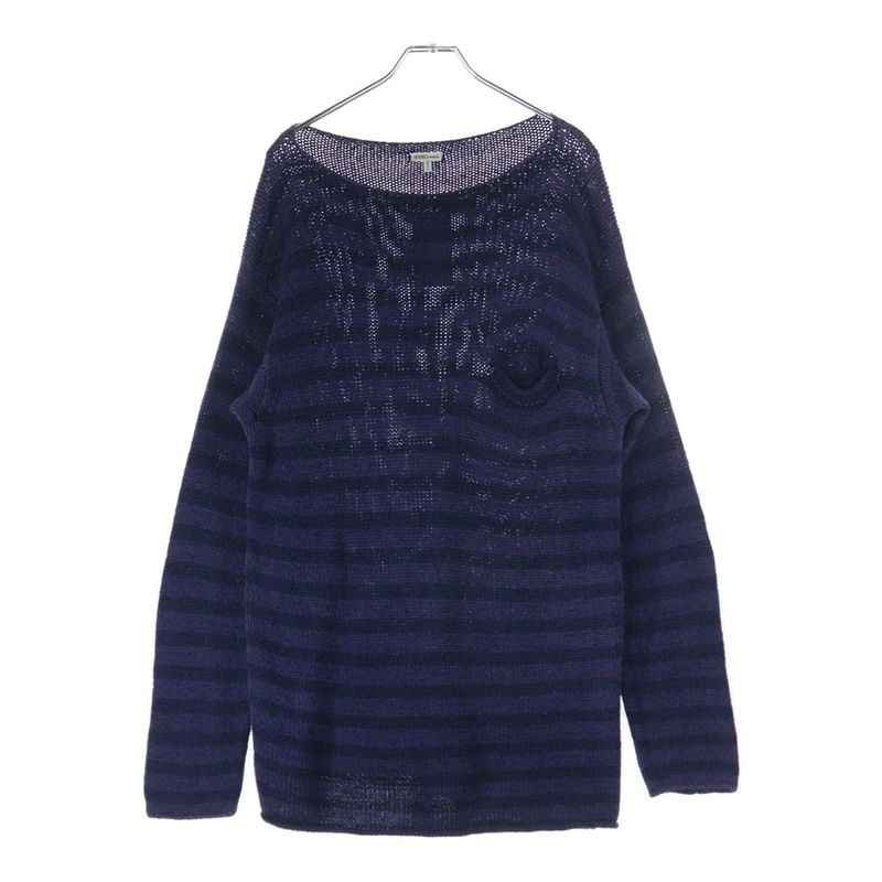 Hermes Margiela Period Knit With Front Pockets Purple Black