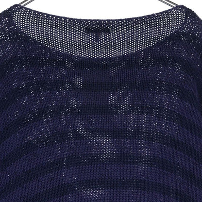 Hermes Margiela Period Knit With Front Pockets Purple Black