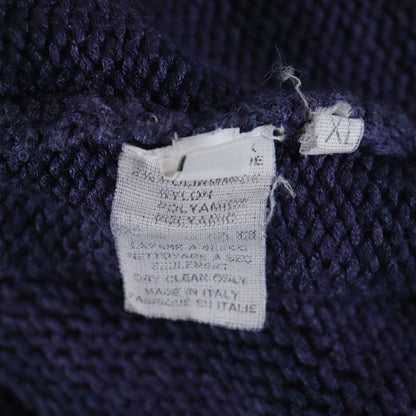 Hermes Margiela Period Knit With Front Pockets Purple Black