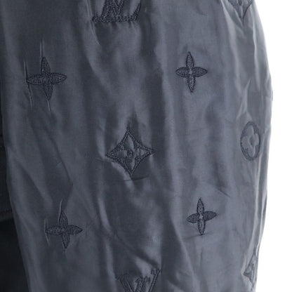 Louis Vuitton 24SS Monogram Switched Zip-up Hoodie Black Rm241 FWC Hqy68w