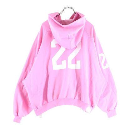 Balenciaga 22AW Polo Zip-up Hoodie Polo Zip-up Hoodie Pink 720425 Tnvd4